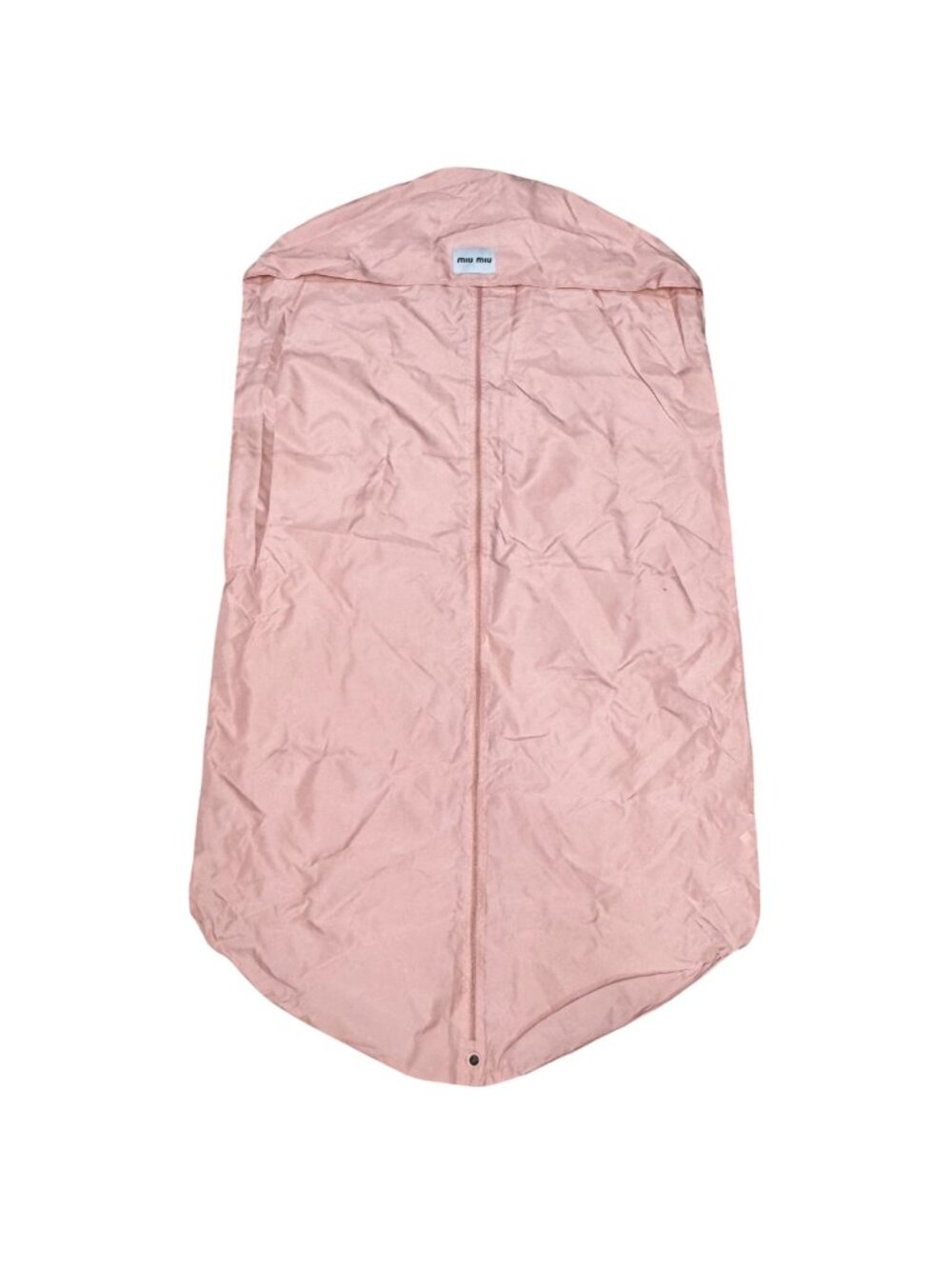 Miu Miu Pink Garment Bag Dress Suit Storage Authentic Zippered Closure 43"x19.5"